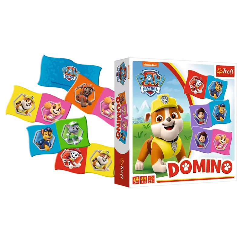 TREFL GRY Domino Paw Patrol – leerspel voor kinderen