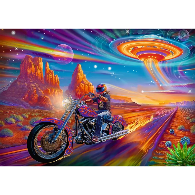 TREFL Puzzel - 1000 - Crazy Ride FSC Mix 70% 10930