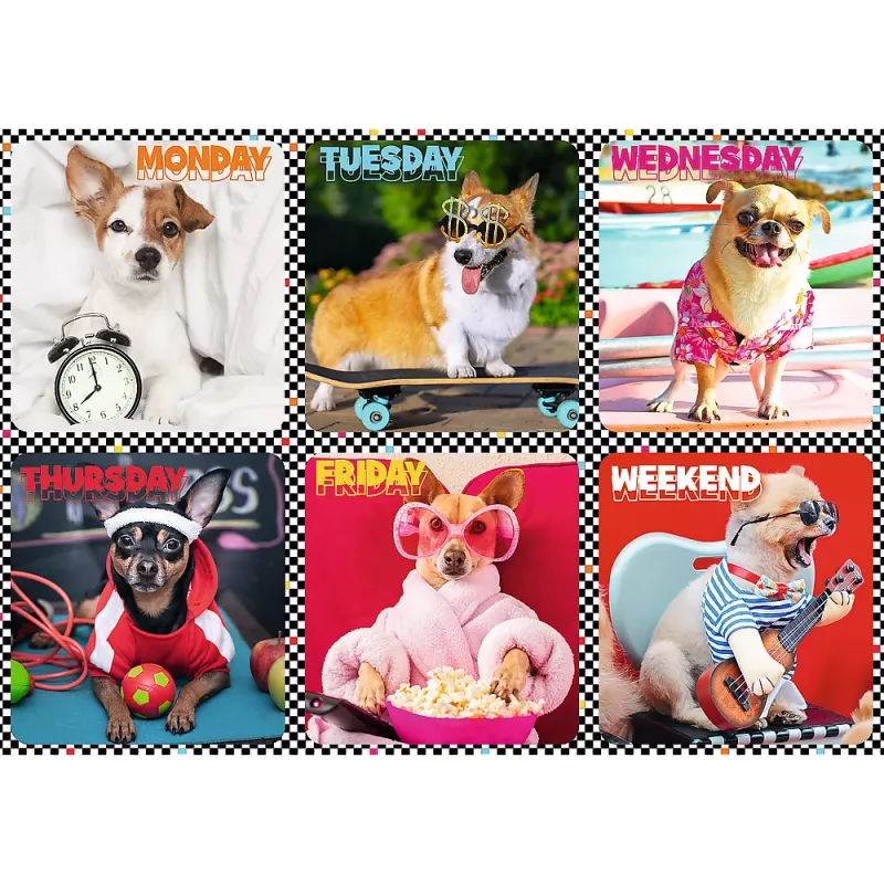 Trefl Puzzel 200 Happy Dogs