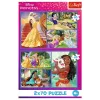 TREFL Puzzel - 2x70 - Fairytale Days - Disney Princess 34440
