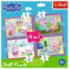 TREFL PUZZEL 4-in-1 Puzzel (12, 15, 20, 24) – Peppa Loves Adventures – Trefl 34672