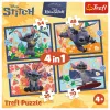 TREFL PUZZEL 4-in-1 Puzzel – Hawaiian Vacation – Disney Stitch Trefl 34666