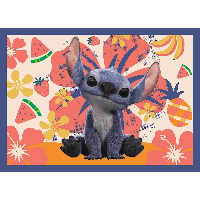 TREFL PUZZEL 4-in-1 Puzzel – Hawaiian Vacation – Disney Stitch Trefl 34666
