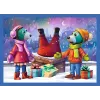 TREFL PUZZEL 4-in-1 Puzzel – Es schneit bei den Trefliks – Trefl 34657