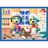 TREFL PUZZEL 4-in-1 Puzzel – Es schneit bei den Trefliks – Trefl 34657