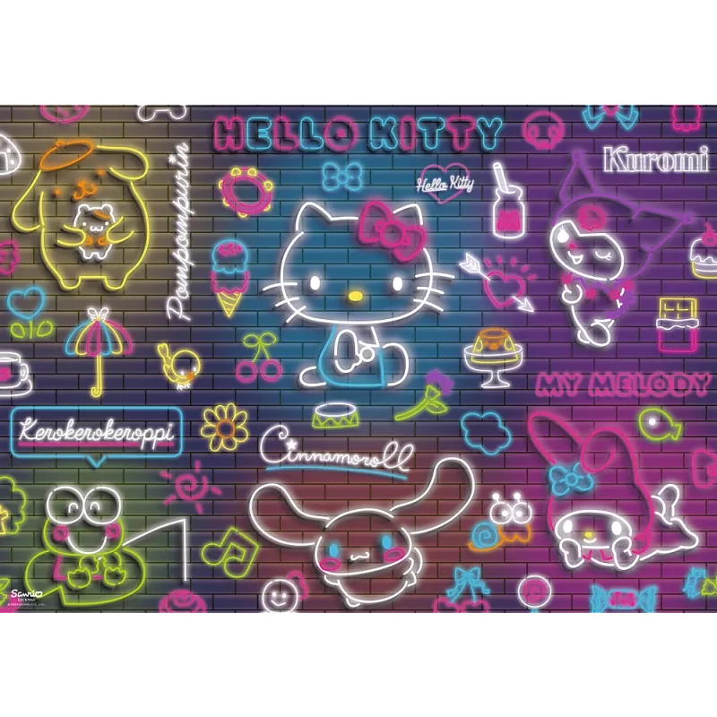 TREFL puzzel 500 - Neon Hello Kitty Trefl 37523
