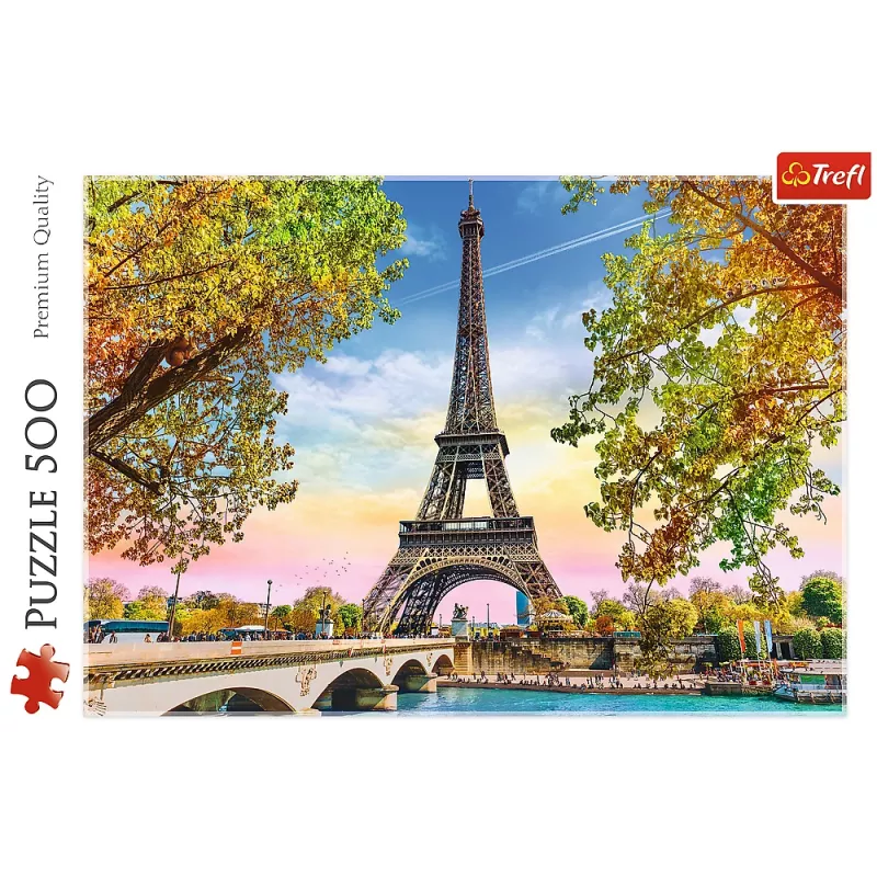TREFL Puzzel 500 stukjes Romantisch Parijs Trefl 37330