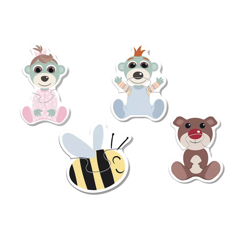 Trefl Puzzel - Baby Classic - Friendly Babies - Babies and Teddy Bear 36139