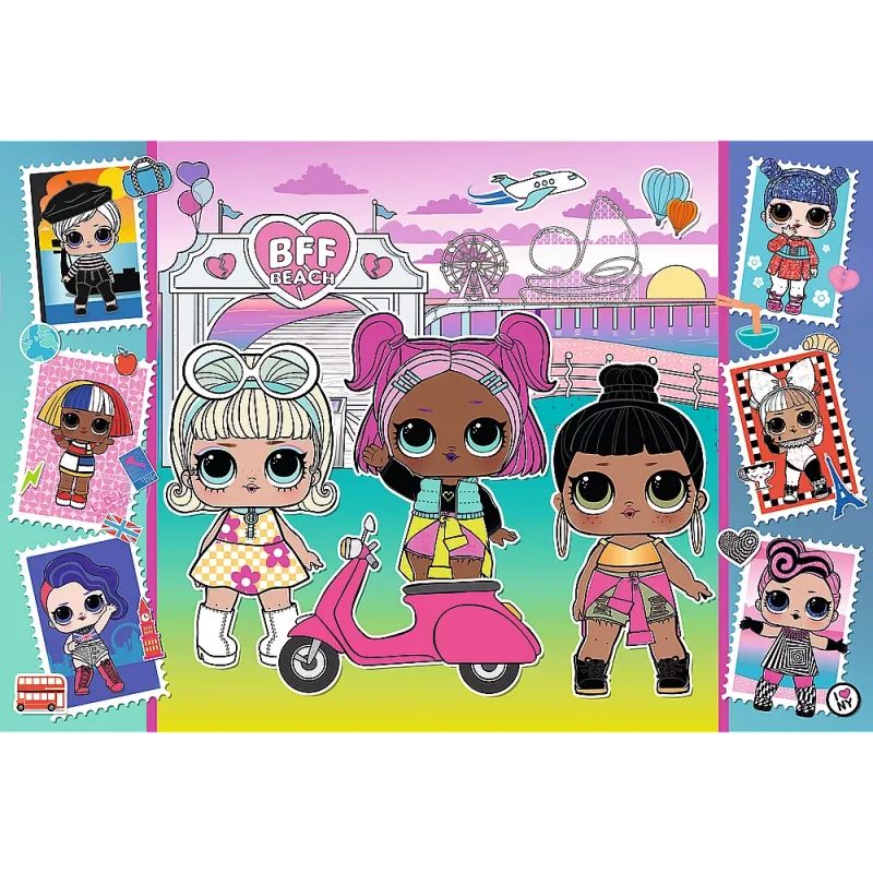 TREFL PUZZLE Puzzel - 100 - LOL Dolls Photos Trefl 16443