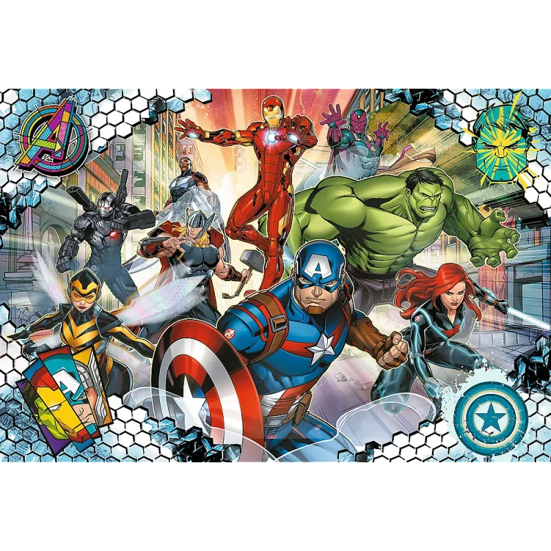 TREFL PUZZLE Puzzel - 100 - Sławni Avengers - Disney Marvel The Avengers 16454
