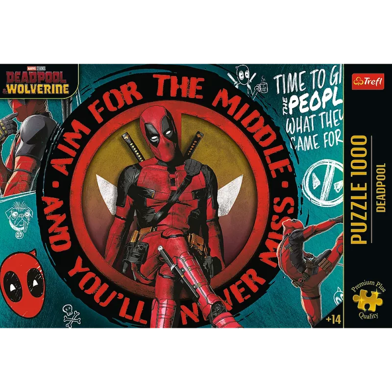 TREFL PUZZLE Puzzel - 1000 Premium Plus - Deadpool Trefl - 10835