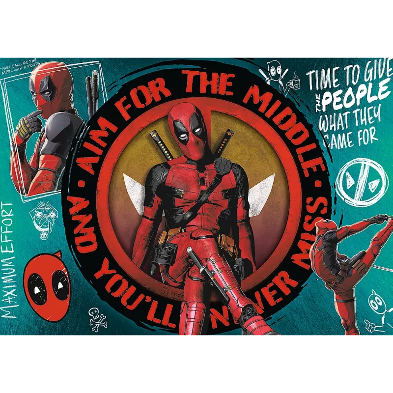 TREFL PUZZLE Puzzel - 1000 Premium Plus - Deadpool Trefl - 10835