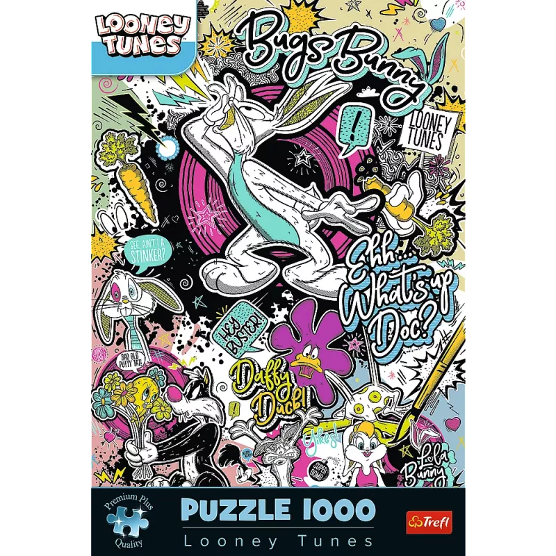 TREFL PUZZLE Puzzel - 1000 Premium Plus - Looney Tunes FSC Mix 70% 12066