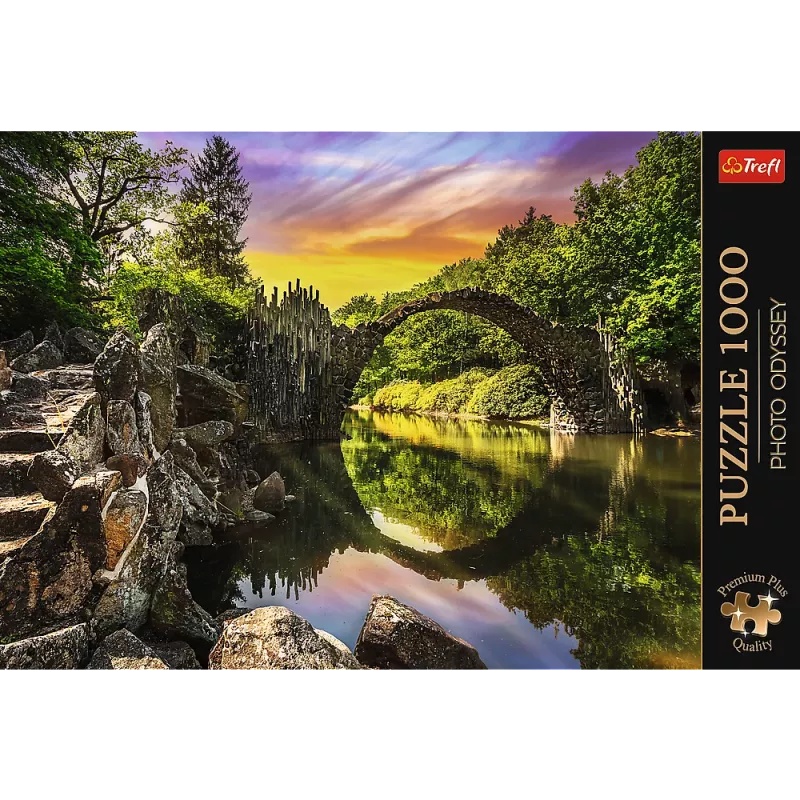 TREFL PUZZLE Puzzel – 1000 Premium Plus Rakotzbrücke in Kromlau, Duitsland Trefl 10811