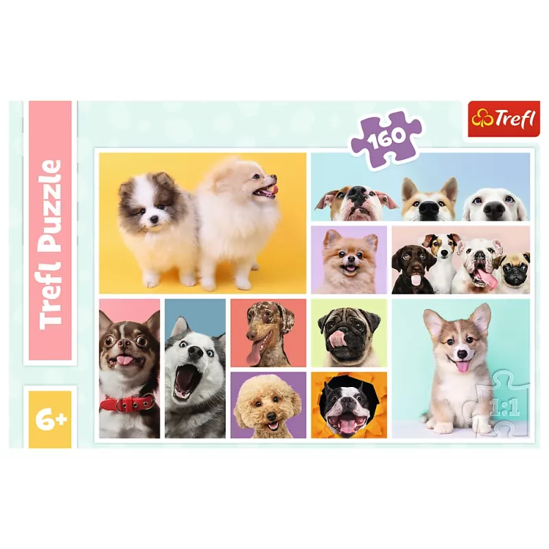 TREFL PUZZLE Puzzel 160 Dog Friendship Trefl 15412