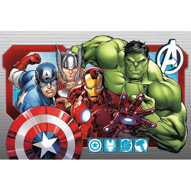 TREFL PUZZLE Puzzel 24 Maxi – Always Just – Disney Marvel The Avengers