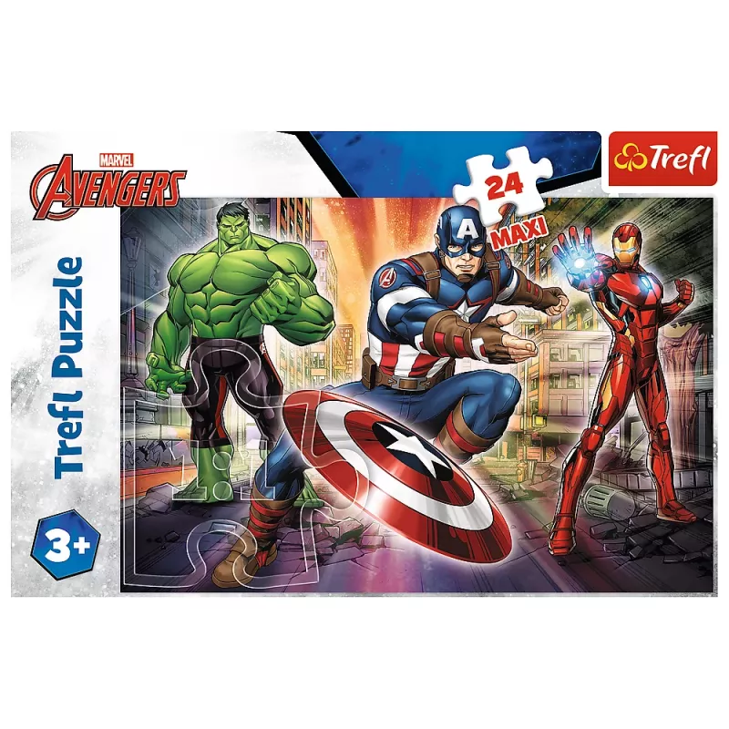 TREFL PUZZLE Puzzel - 24 Maxi - In the World of Avengers