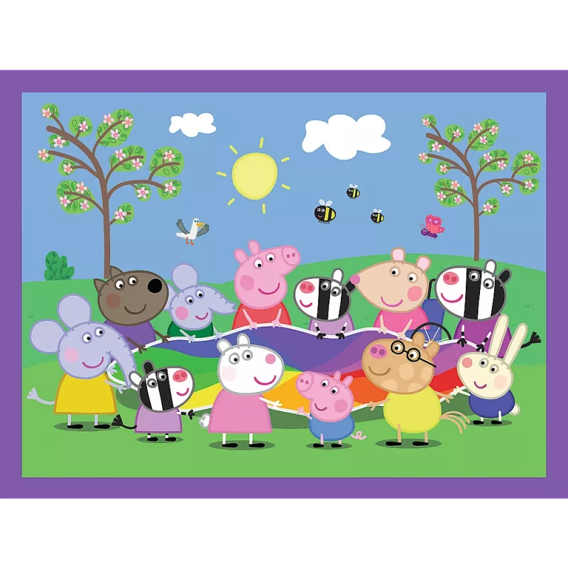 TREFL PUZZLE Puzzel - 2in1 + Memos - Happy Moments with Peppa Pig Trefl 25885