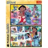 TREFL PUZZLE Puzzel - 2x200 - Stitch's Merry Life - Disney Lilo and Stitch 13334
