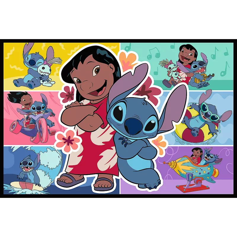 TREFL PUZZLE Puzzel - 2x200 - Stitch's Merry Life - Disney Lilo and Stitch 13334