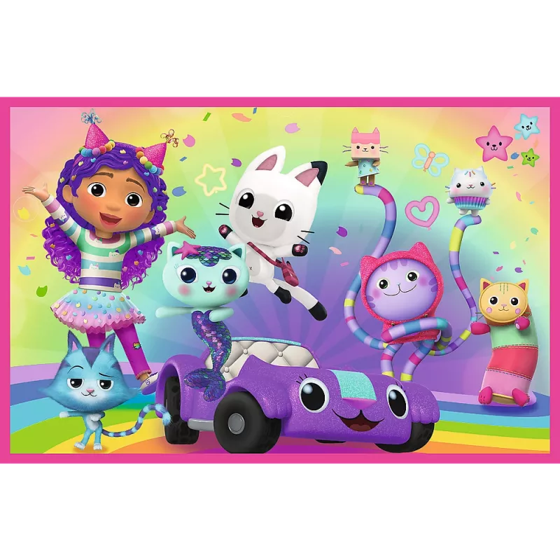 TREFL PUZZLE Puzzel - 2x24 - Fun with Gabby - Universal Gabbys Dollhouse Trefl 34433
