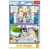 TREFL Puzzel 2x24 Funny Bluey BBC Bluey Trefl 34446