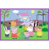 TREFL Puzzel - 2x24 - Peppa op de speelplaats - Peppa Pig 34435