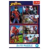 TREFL Puzzel - 2x70 - Spider Stories - Disney Marvel Spiderman Trefl 34443