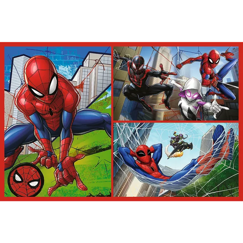 TREFL Puzzel - 2x70 - Spider Stories - Disney Marvel Spiderman Trefl 34443