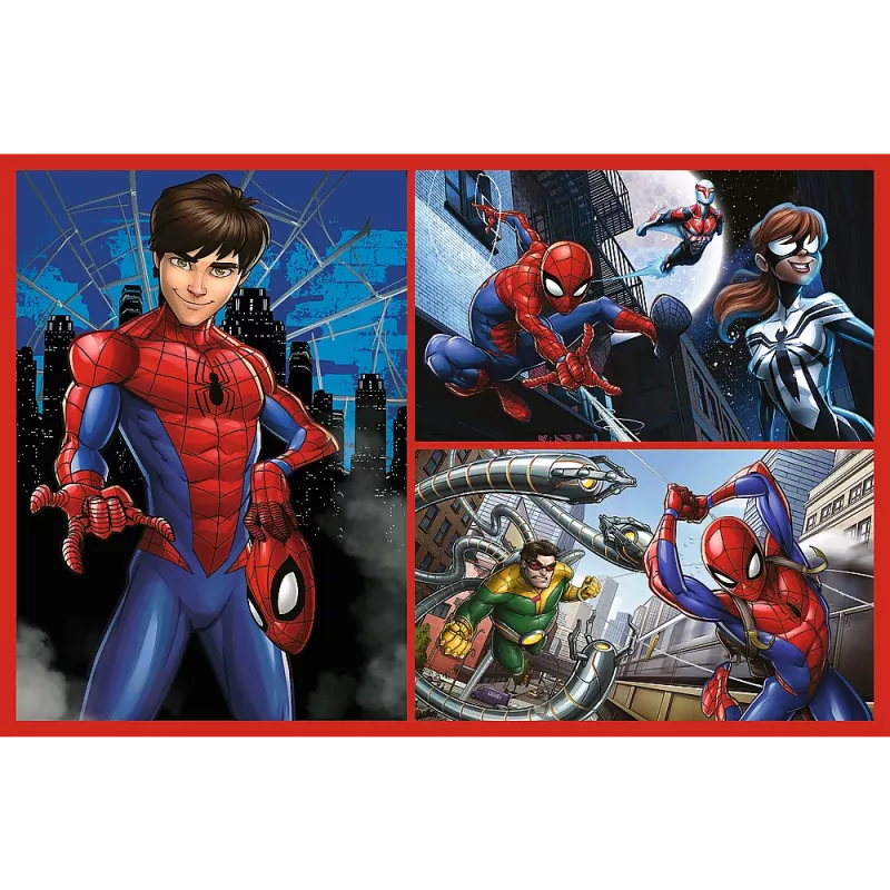 TREFL Puzzel - 2x70 - Spider Stories - Disney Marvel Spiderman Trefl 34443