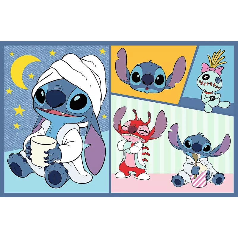 TREFL PUZZLE Puzzel 2x70 There's no boredom with Stitch Disney Lilo Stitch Trefl 34444