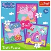 TREFL PUZZLE puzzel - 3 in 1 - Peppa Pig's Habits Trefl 34893