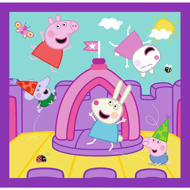 TREFL PUZZLE puzzel - 3 in 1 - Peppa Pig's Habits Trefl 34893