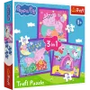 TREFL PUZZLE puzzel - 3 in 1 - Peppa Pig's Habits Trefl 34893