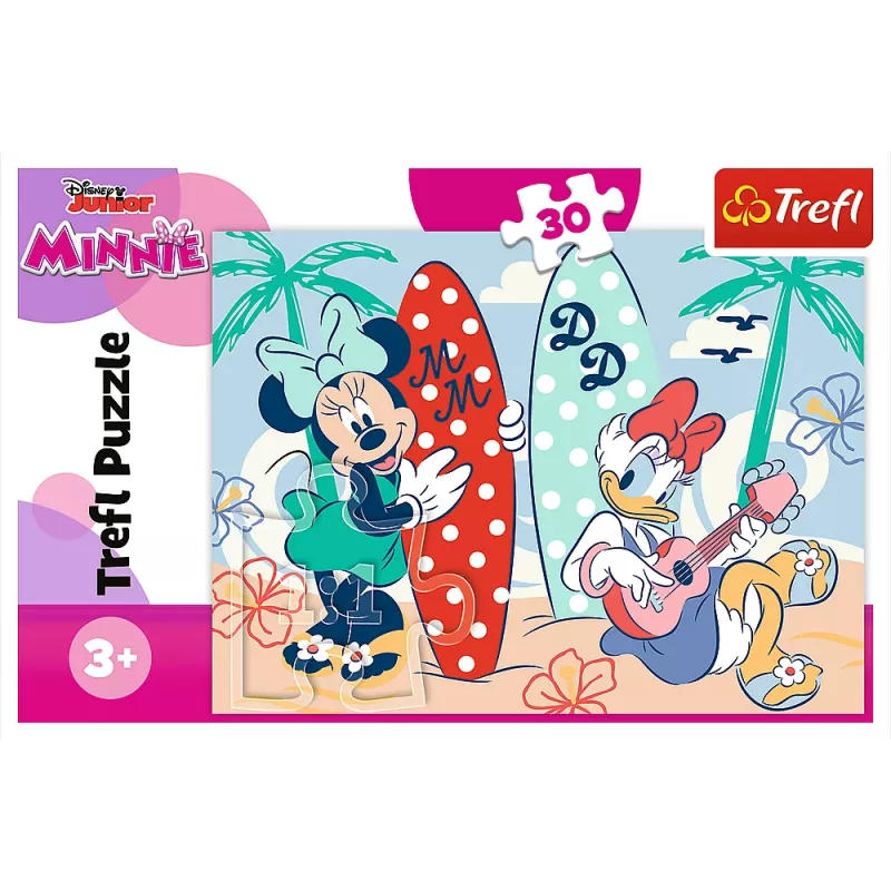 TREFL PUZZLE Puzzel – 30 – Colorful Minnie – Disney Minnie Trefl 18302