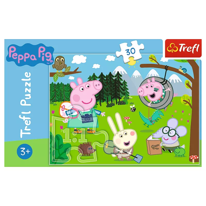 TREFL PUZZLE Puzzel - 30 - Bosexpeditie - Peppa Wutz Trefl 18245