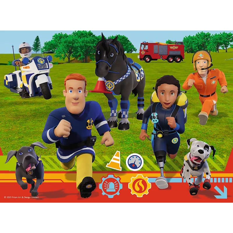 TREFL PUZZLE Puzzel - 30 - Ready to help Fireman Sam Trefl 18297