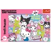 TREFL Puzzel 300 - Crazy Trio - Hello Kitty