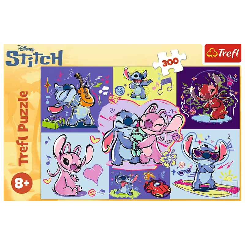TREFL PUZZLE Puzzel - 300 stukjes - Spirited Stitch - Disney Lilo and Stitch Trefl 23033