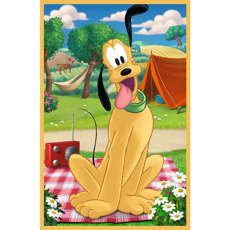 TREFL PUZZLE puzzel - 3x50 - Muizen op vakantie Disney Trefl 34881