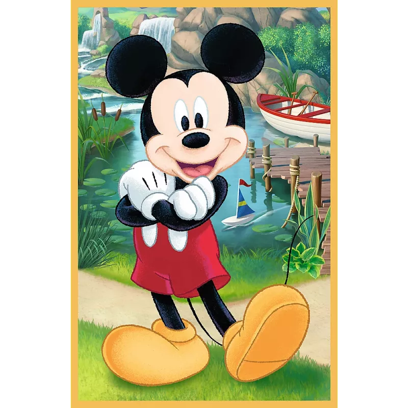 TREFL PUZZLE puzzel - 3x50 - Muizen op vakantie Disney Trefl 34881
