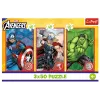 TREFL PUZZLE puzzel - 3x50 - Your Hero / Disney Marvel The Avengers Trefl 34891