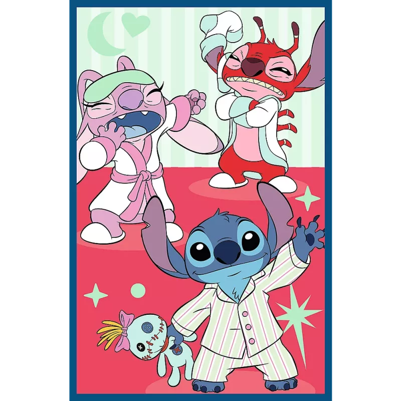 TREFL PUZZLE puzzel - 3x80 - Stitch World Trefl 34885