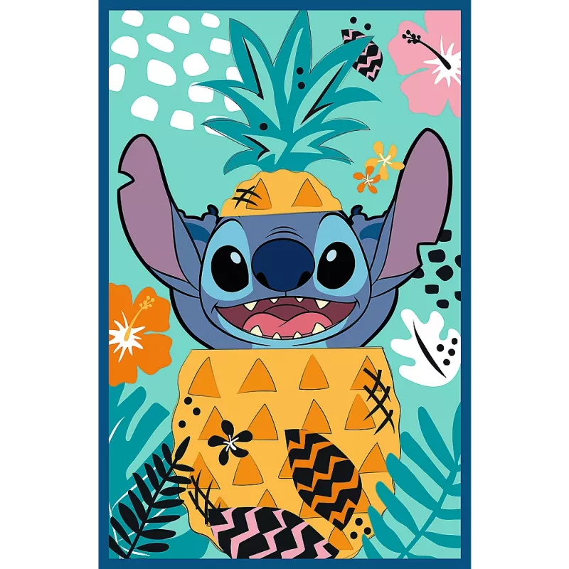 TREFL PUZZLE puzzel - 3x80 - Stitch World Trefl 34885