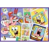 TREFL PUZZLE Puzzel - 4x250 - SpongeBob's Crazy World Trefl 13342