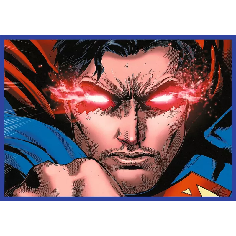 TREFL PUZZLE Puzzel - 4x250 - Supermans Mut - Warner Superman Trefl 13340