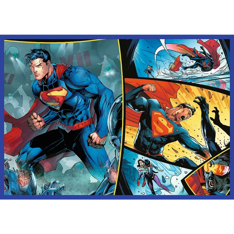 TREFL PUZZLE Puzzel - 4x250 - Supermans Mut - Warner Superman Trefl 13340