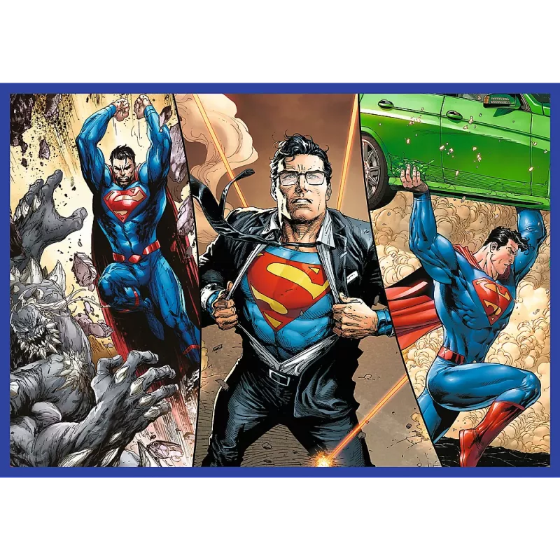 TREFL PUZZLE Puzzel - 4x250 - Supermans Mut - Warner Superman Trefl 13340