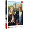 TREFL PUZZLE puzzel - 500 - American Gothic: Dog Edition Trefl 37526