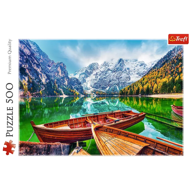 TREFL PUZZLE puzzel – 500 – Lago di Braies, Italië Trefl 37486